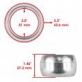 Caltric Muffler Head Pipe Gasket Compatible With Polaris