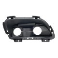 Tow Hook Bezel For Ford Expedition 2018 2019 2020 2021 Front Driver Side Textured Black Rubber Replacement Fo1038212 