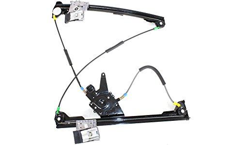 Evan Fischer Power Window Regulator Without Motor For Volkswagen Cabrio 1995-2002 Front Driver Side
