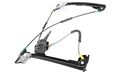 Evan Fischer Power Window Regulator Without Motor For Volkswagen Cabrio 1995-2002 Front Driver Side 