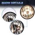 Front Bumper Fog Lights Assembly For Toyota Tacoma Solara Sequoia Tundra 2004-2015 Smoke Lens Left And Right