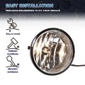Front Bumper Fog Lights Assembly For Toyota Tacoma Solara Sequoia Tundra 2004-2015 Smoke Lens Left And Right