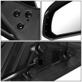 Auto Dynasty Ni1320208 Ni1321208 Pair Oe Style Powered Rear Side View Door Mirror Compatible With 350z 03-05