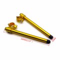 Httmt- Gzsp-sp-37mm-flcb- Compatible With 37mmk Clip-ons Handle Bar Riser Regular Gold Cnc Pair Us With Yzf 750 See Fitment