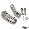 Httmt H1231- Chrome Touchless Tie-downs Mounting Brackets Compatible With H-d Touring Flh T Road Glide
