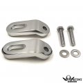 Httmt H1231- Chrome Touchless Tie-downs Mounting Brackets Compatible With H-d Touring Flh T Road Glide