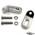 Httmt H1231- Chrome Touchless Tie-downs Mounting Brackets Compatible With H-d Touring Flh T Road Glide
