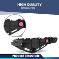 Pit66 Front Bumper Retainer Bracket Driver Passenger Side For Lx Rx350 Rx450h 2016-2022 Fit Rx450hl Rx350l 2018-2022 525350e070