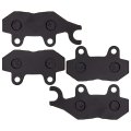 Niche Brake Pad Set For Triumph Tiger 1050 Speed Triple T2020560 T2020072 Rear Semi-metallic 2 Pack 
