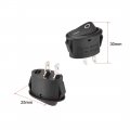 Uxcell Spst Boat Rocker Switch Oval Toggle For Marine 2pins On Off Ac250v 6a 125v 10a 2pcs