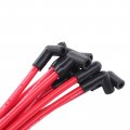 Motoku Red 90a Boots -8 65mm Spark Plug Ignition Wires Harness Kit For Chevrolet Sbc 350 383 400