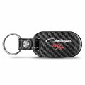 Ipick Image Made For Dodge Challenger R T Classic 100 Real Black Carbon Fiber Tag Style Key Chain