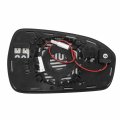 Fo1324171 Factory Style Flat Side View Heated Glass Blind Spot Mirror Lens Manual Adjust Compatible With Ford Fusion 2013-2020