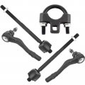 Steering Tie Rod End Kit Front 4 Piece Set Mechanics Choice For 2006-2009 Mercedes-benz Clk350