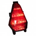 Krator Led Taillights Brake Tail Lights With Integrated Turn Signals Indicators Compatible 2006-2012 Yamaha Yzf R6 Smoke