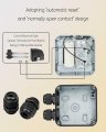 Waterproof Wall Push Button Release Switch Garage Door Opener Surface Mounted Fit For Automatic Gate Access Control System And
