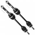 Caltric Front Left And Right Complete Cv Joint Axles Compatible With Kawasaki Mule 2510 Kaf620a Kaf950a 4x4 2000 2001 2002