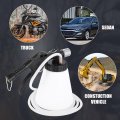 X Autohaux Two Pot Oiler Pump Car Brake Fluid Changer Replacement Set Suction Drainer Change Oil