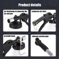 X Autohaux Two Pot Oiler Pump Car Brake Fluid Changer Replacement Set Suction Drainer Change Oil