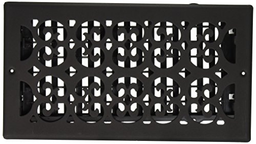 Decor Grates S612W-WH 6-Inch by 12-Inch Painted Wall Register White 