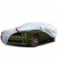 Waterproof Car Covers Replace For 2008-2023 Dodge Challenger 6 Layers All Weather Custom-fit Cover With Zipper Door Windproof 