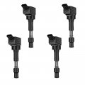 Set Of 4 Ignition Coil Pack Fits For Hyundai Elantra Veloster Sonata Kia Forte Optima Soul 2017 2018 2019 2020 2 0 L4 Packs 