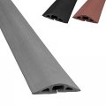 Electriduct D-2 Rubber Duct Cord Cover 36 Inch 3 Feet Gray Floor Cable Protector 