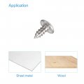 Uxcell Phillips Head Self Tapping Screws 4 X 1 304 Stainless Steel Wood Sheet Metal Screw 100pcs