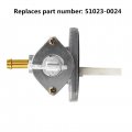 Wflnhb Fuel Gas Tank Cock Valve Petcock 51023-0024 Replacement For Kawasaki Kx100 Kx65 Kx85