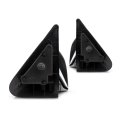 Door Mirrors Pair For Mazda B3000 1996 Driver And Passenger Side Paintable Manual Adjust Folding Non Heated Replaces Fo1321165