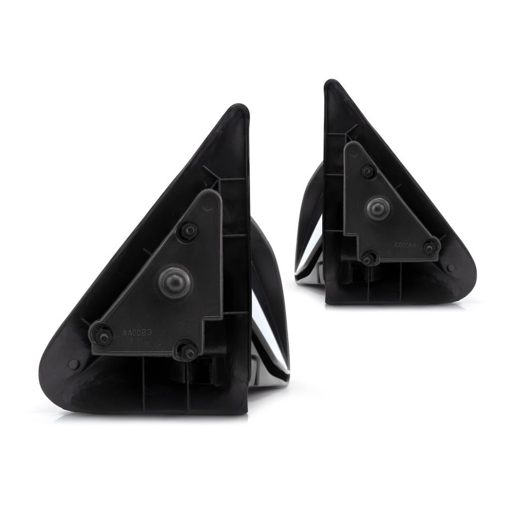 Door Mirrors Pair For Mazda B3000 1996 Driver And Passenger Side Paintable Manual Adjust Folding Non Heated Replaces Fo1321165