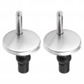 2 Set Toilet Seat Hinge Fixings Bolt Screws With 47mm 1 85 Base For Top Fixing Expansion Screw Cover Buckle 