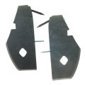 Front Bumper Ends For Dodge Challenger 2008 2014 Base Rt Sxt Driver And Passenger Side Pair Plastic Primed Replacement 