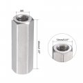 Uxcell M8 X 1 25-pitch 40mm Length 304 Stainless Steel Metric Hex Coupling Nut 5-pack
