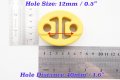 Autobahn88 Universal Exhaust Muffler Hanger Bushing 2 Hole 12mm 0 47 Size Style A Compatible With Toyota Nissan Mitsubishi