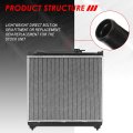 Dpi 1864 Factory Style-row Cooling Radiator Compatible With Suzuki Sidekick Chevy Geo Tracker 1 6l 1 8l At 1992-1998 Aluminum