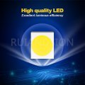 Ruiandsion 2pcs Ba9s Led Bulbs 0 5w Ac 12v 6000k White Cob 1smd Interior Dome Map Reading Lights Non-polarity