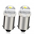 Ruiandsion 2pcs Ba9s Led Bulbs 0 5w Ac 12v 6000k White Cob 1smd Interior Dome Map Reading Lights Non-polarity