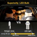 Ruiandsion 2pcs Ba9s Led Bulbs 0 5w Ac 12v 6000k White Cob 1smd Interior Dome Map Reading Lights Non-polarity