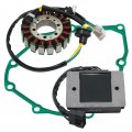 Stator Coil Regulator Rectifier Gasket Set Compatible With For Suzuki Gsx1300r Gs Hayabusa 1300rz Gsx1300 1300 1999-2007 Oem