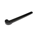 Rear Windshield Wiper Arm For Volkswagen Touareg 2011 To 2017 Black Plastic Matte Finish Arc Type Bolt On Attachment 180 