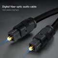 6 Feet Digital Fiber Optical Audio Cable Optic With Gold Plated For Home Theater Sound Bar Tv Dvd Cd Player-3 Pack