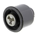 1998-2010 Volkswagen Beetle Trailing Arm Bushing Natural Rubber Black 1 0 48 Inside Diameter 3 15 Outside 