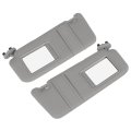 Sun Visor For Toyota Camry 2006 2007 2008 2009 2010 2011 Gray Right Side 04002 30506 B0 Replacement Part Adjustable Fit 