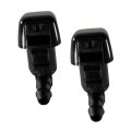 Windshield Washer Nozzles Forord F 450 Super Duty And F 150 2008 2009 2010 Driver Passenger Side Pair Black Plastic Replacement 