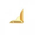 Uxcell Metal Book Corner Protectors Edge Cover Guard 22 X 6mm Gold Tone 30pcs