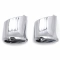 Httmt- Chrome Rear Turn Signal Mount Bracketl 1 Narrow Compatible With Dyna 02-17 Fxd 07-08 Fxdb 02-05 Fxst 18-later Softail P