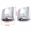 Httmt- Chrome Rear Turn Signal Mount Bracketl 1 Narrow Compatible With Dyna 02-17 Fxd 07-08 Fxdb 02-05 Fxst 18-later Softail P