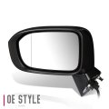 Ho1320281 Factory Style Driver Left Side Mirror Manual Folding Power Adjust Heated Glass Compatible With Honda Civic 14-15