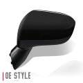 Ho1320281 Factory Style Driver Left Side Mirror Manual Folding Power Adjust Heated Glass Compatible With Honda Civic 14-15